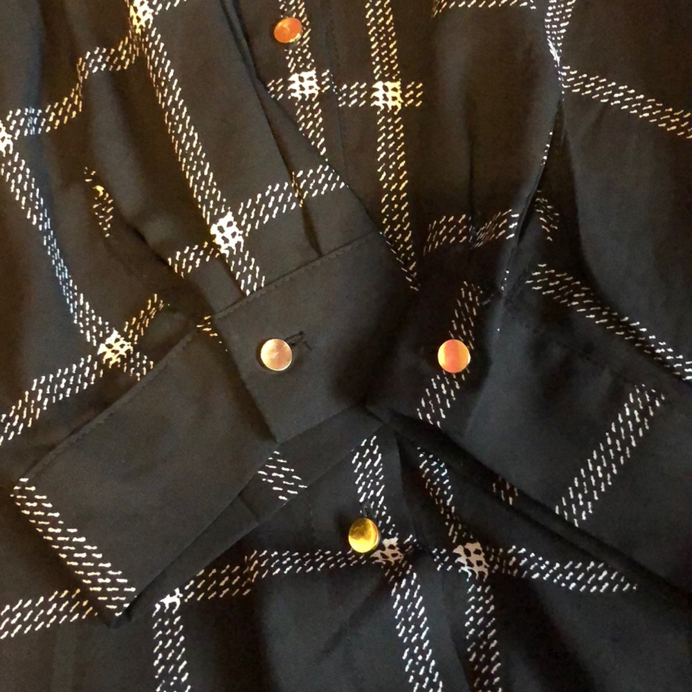Button Up Blouse - Picture 2 of 3